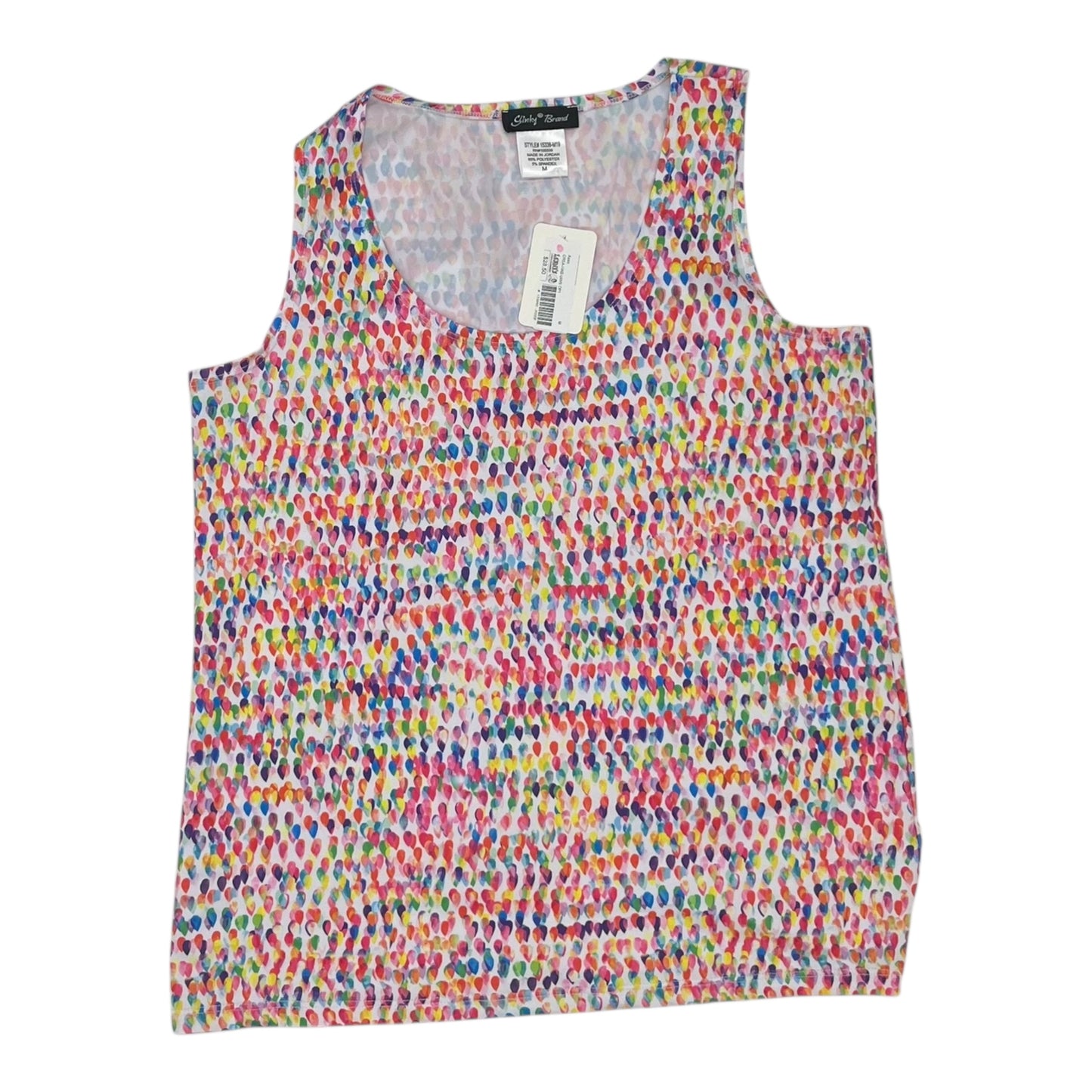 Tank Top By Slinky Brand In Multi, Size:M