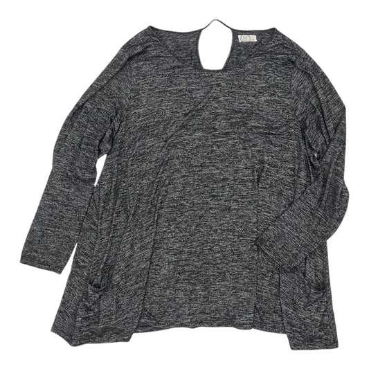 Top Ls By Maurices In Grey, Size:4X