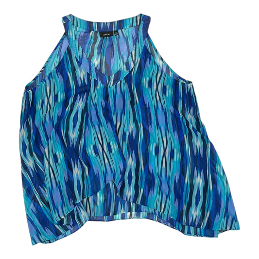 Top Sleeveless By Apt 9 In Blue, Size:Xl