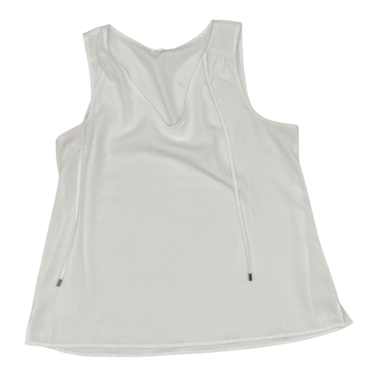 Blouse Sleeveless By Maurices In White, Size:L