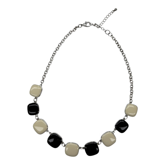 Necklace Chain By Cme In Black & Cream