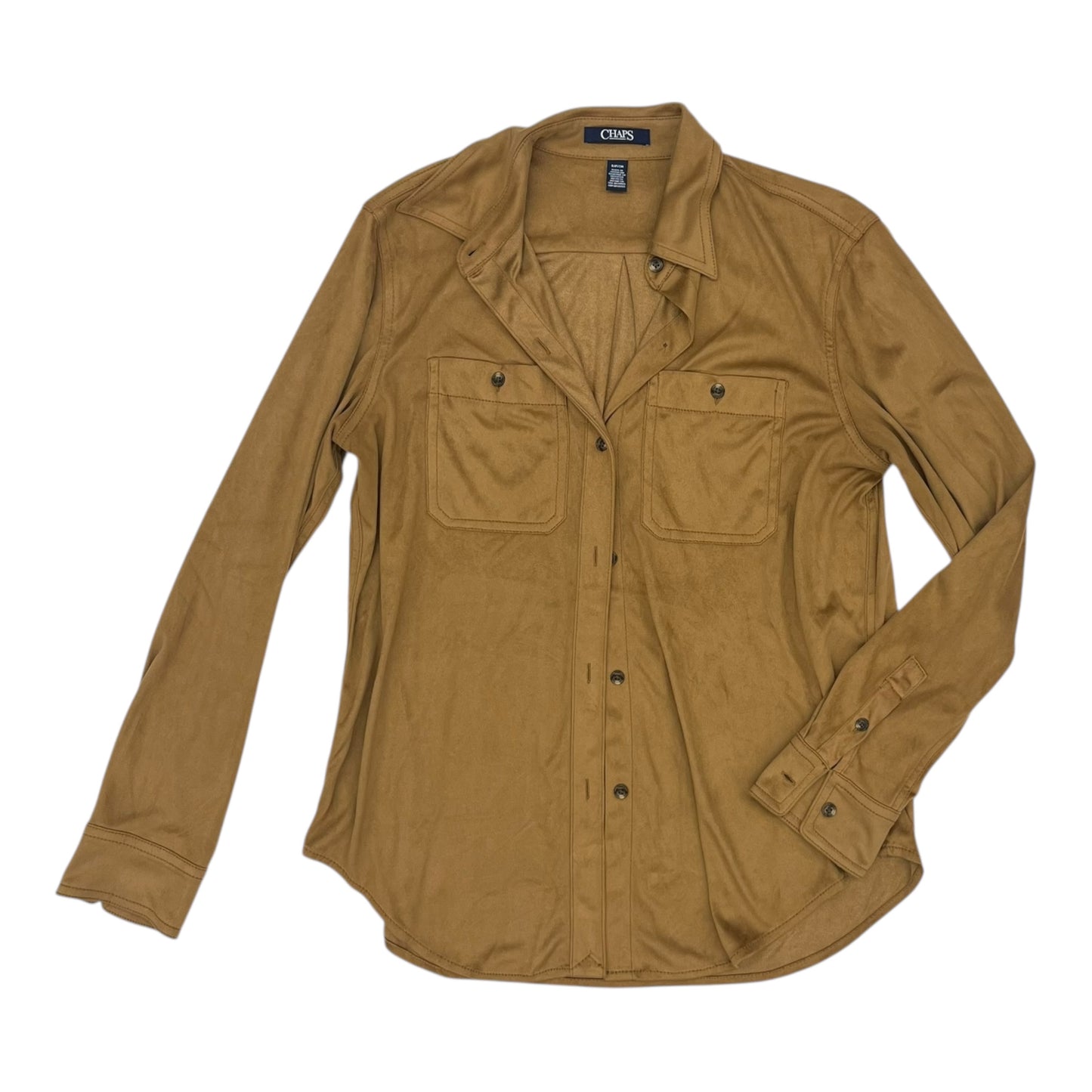 Top Ls By Chaps In Tan, Size:S