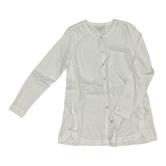 Blouse Ls By J. Jill In White, Size:S