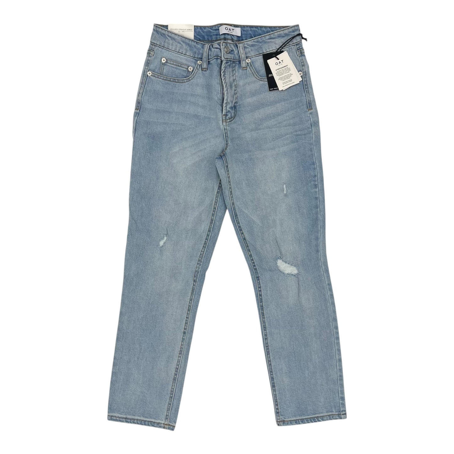 Jeans Straight By Clothes Mentor In Blue Denim, Size:6