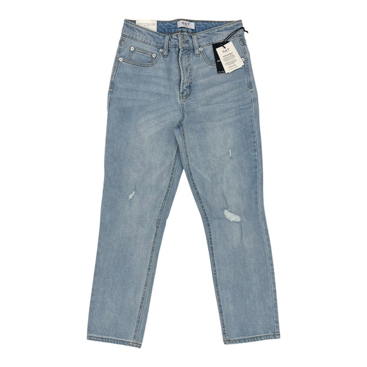 Jeans Straight By Clothes Mentor In Blue Denim, Size:6