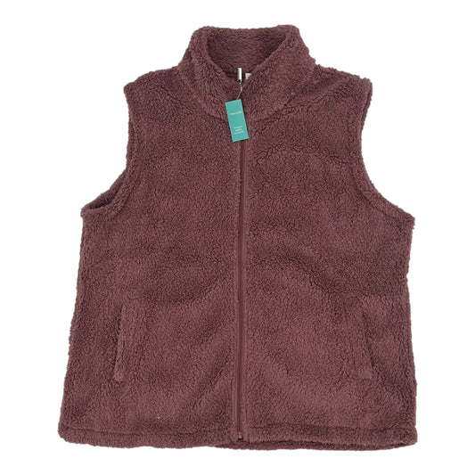 Vest Faux Fur & Sherpa By Maurices In Pink, Size:Xl