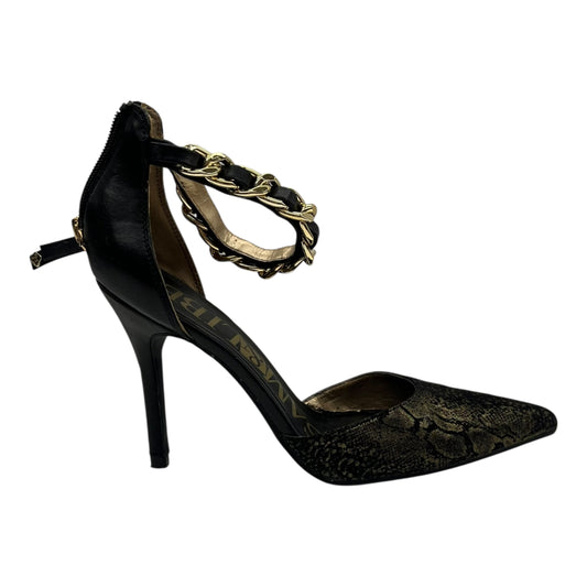 Shoes Heels Stiletto By Sam And Libby In Animal Print, Size:7