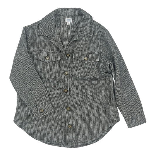 Jacket Shirt By Time And Tru In Grey, Size:M