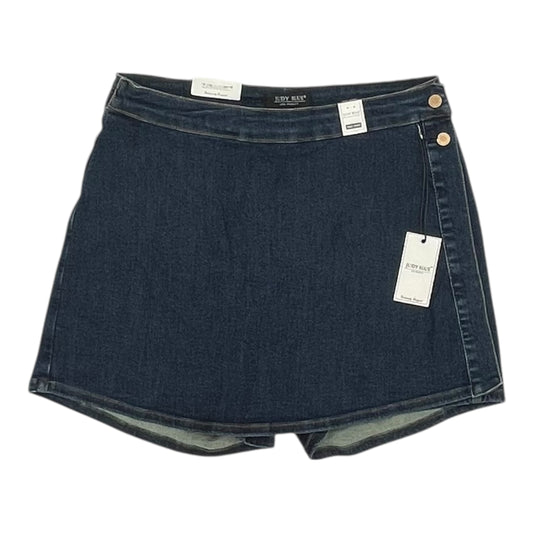 Skirt Mini & Short By Judy Blue In Blue Denim, Size:1X