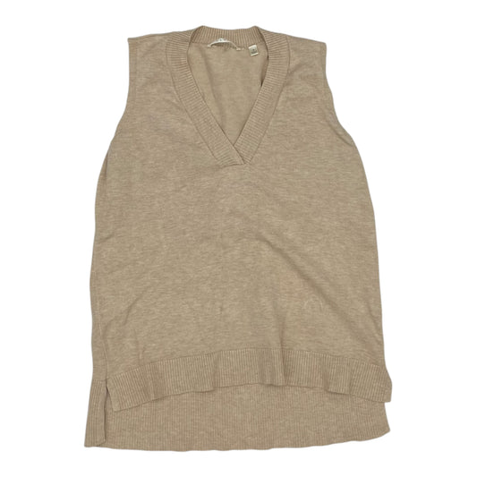 Vest Sweater By Cyrus In Tan, Size:S