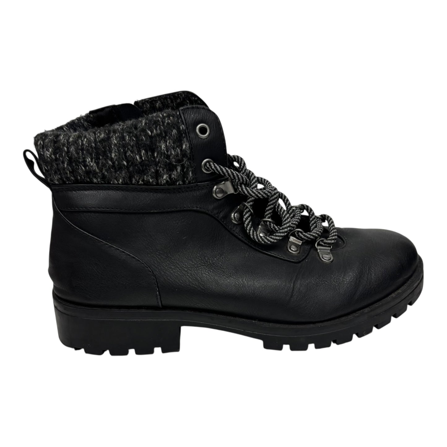 Boots Ankle Flats By Cmf In Black, Size:9