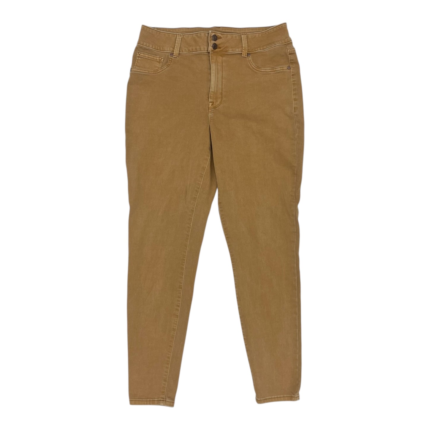 Jeans Skinny By Maurices In Brown Denim, Size:L