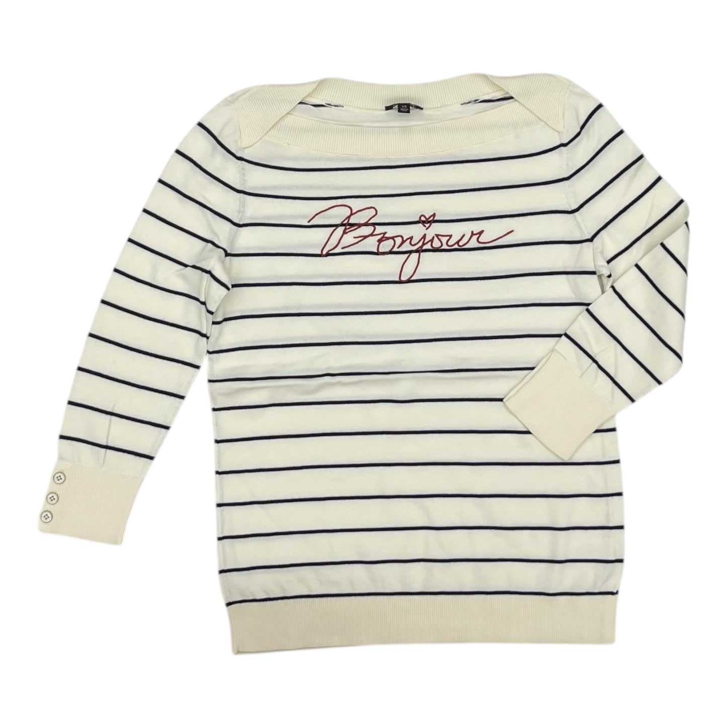 Sweater By Talbots In Cream, Size:Xs