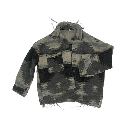 Jacket Other By Cme In Grey & Tan, Size:S