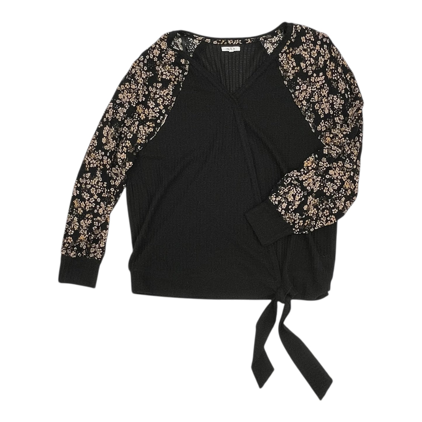 Top Ls By Maurices In Black & Brown, Size:Xl