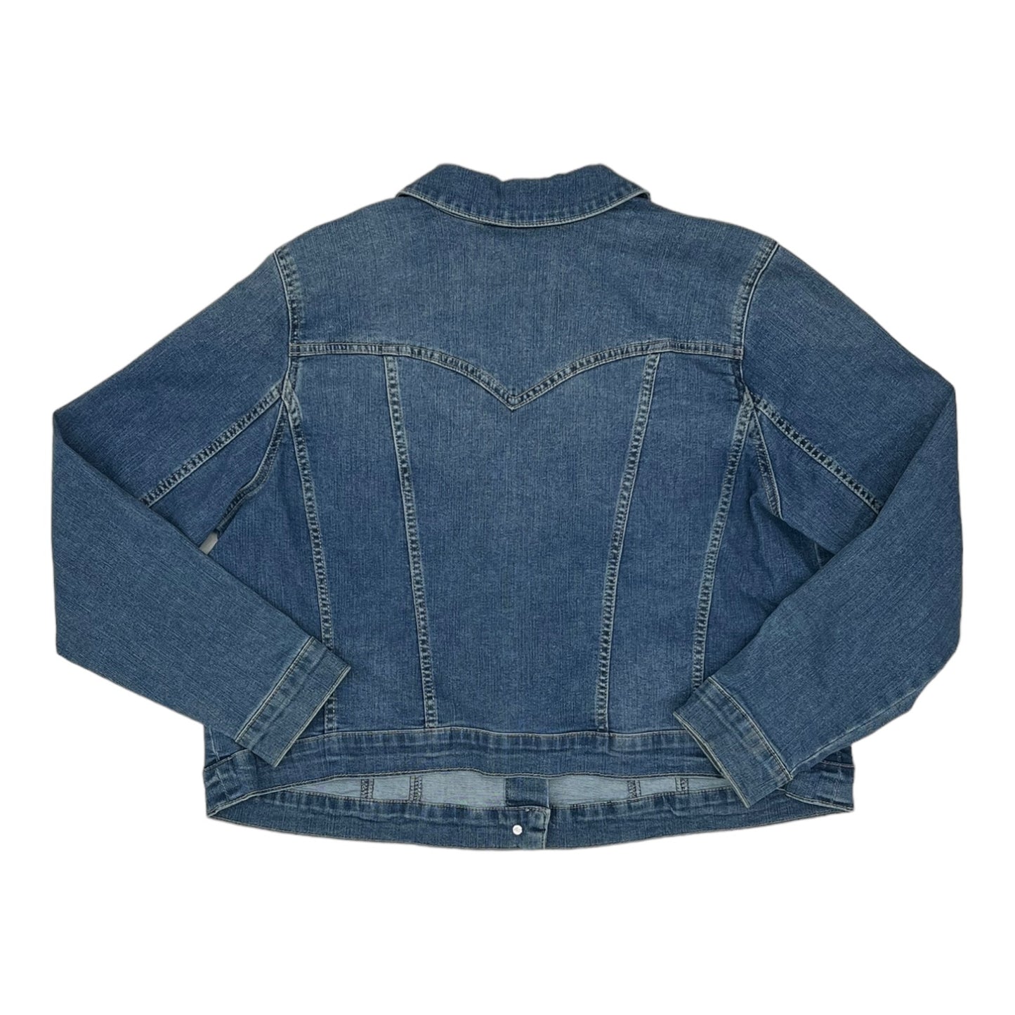 BLUE DENIM JACKET DENIM by JESSICA SIMPSON Size:2X