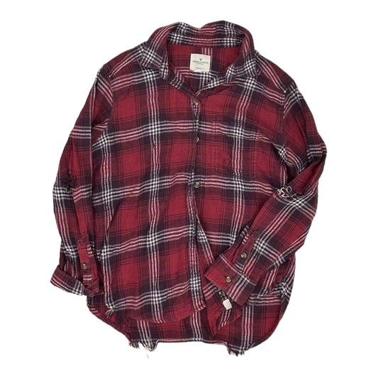 RED TOP LS by AMERICAN EAGLE Size:S