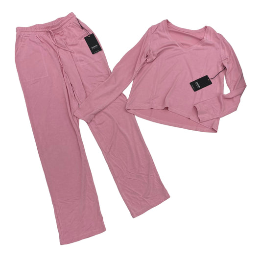 PINK LOUNGE SET PANTS by PEACH Size:XS