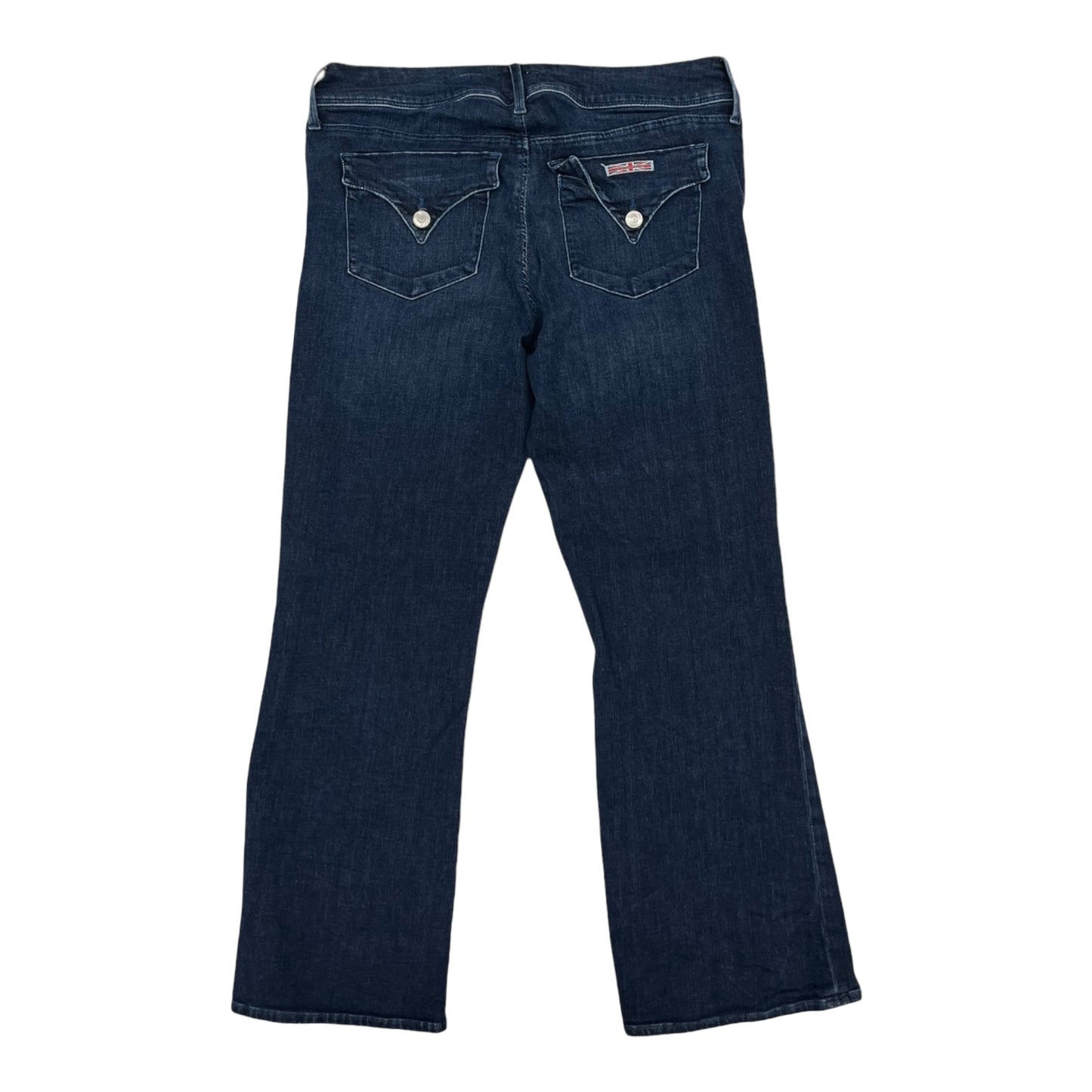 BLUE DENIM JEANS CROPPED by HUDSON Size:14