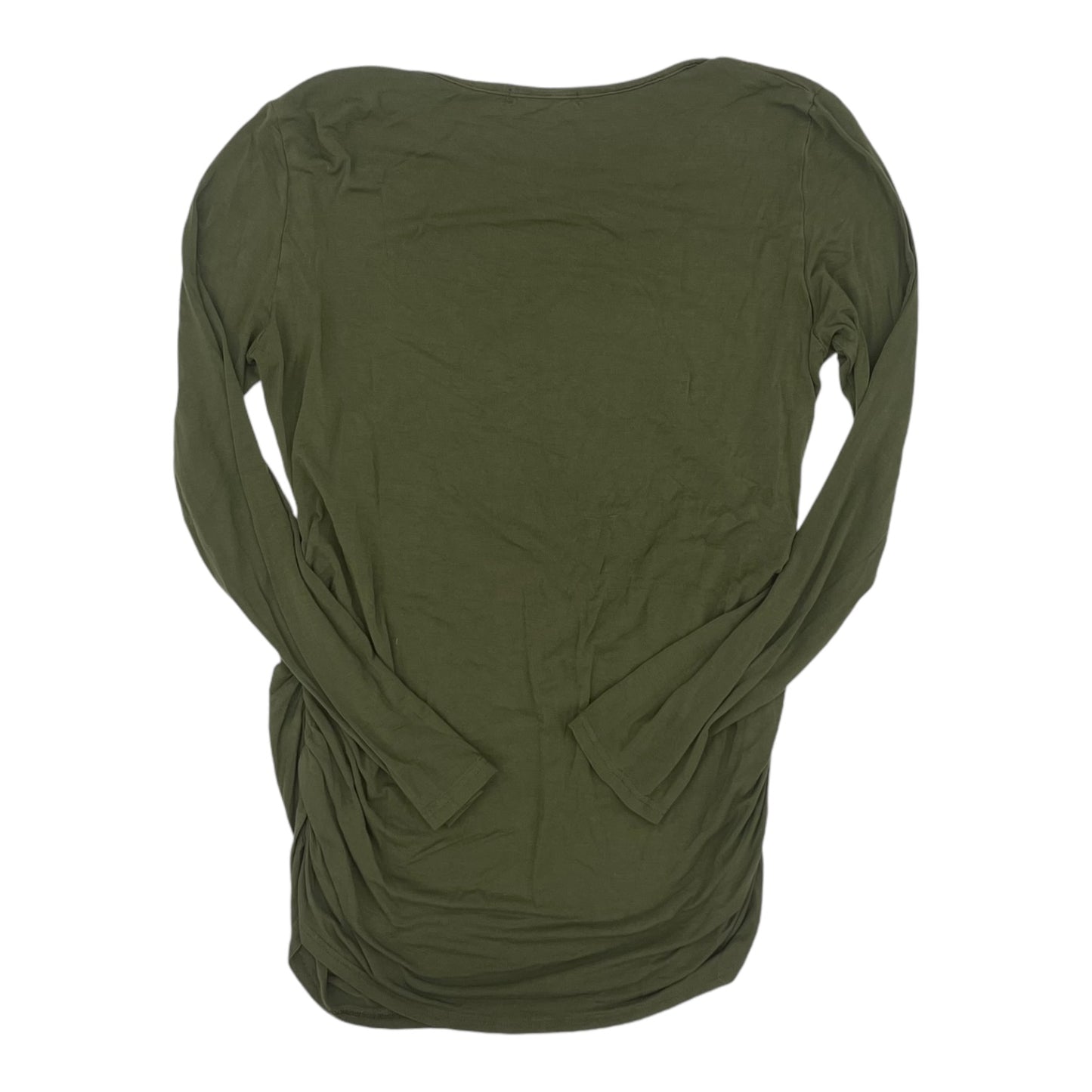 Mat Top Ls By Clothes Mentor In Green, Size:L