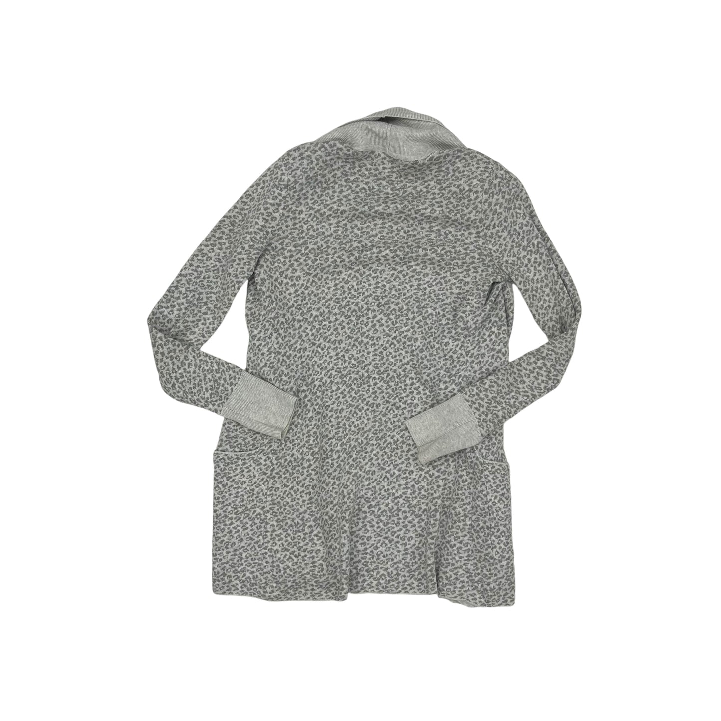 Cardigan By Clothes Mentor In Grey, Size:Xs