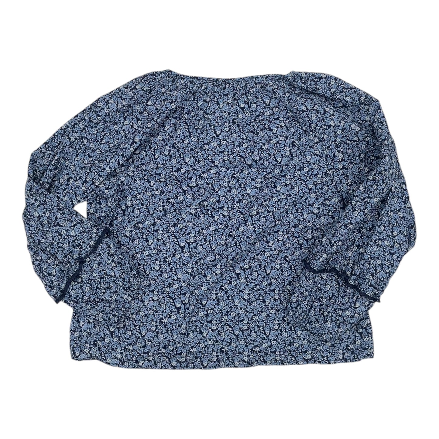 Top Ls By J. Crew In Blue, Size:L