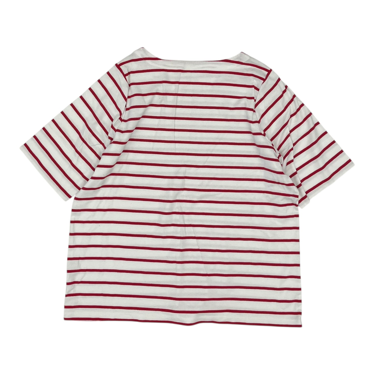 Top Ss By Cj Banks In Red & White, Size:2X