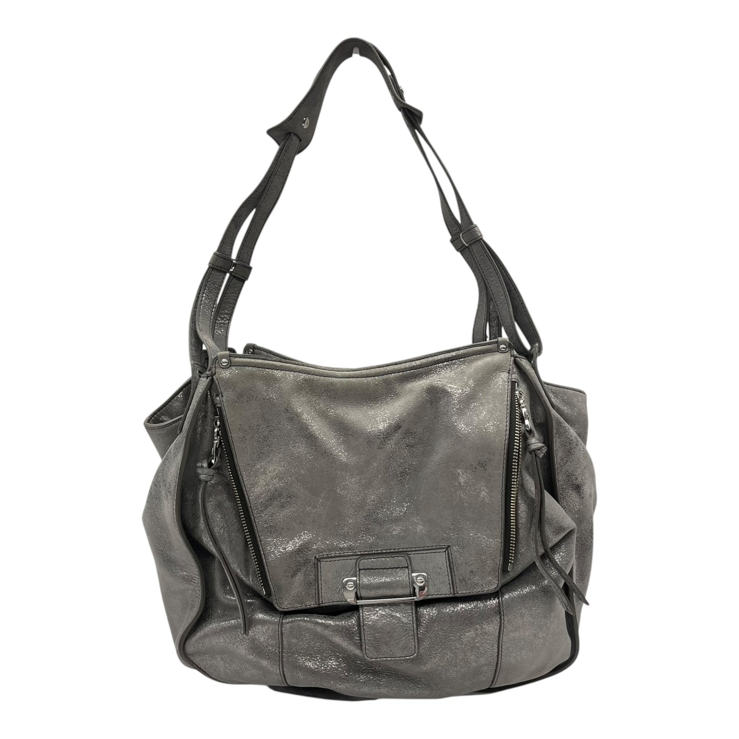 Handbag By Kooba In Silver, Size:Large