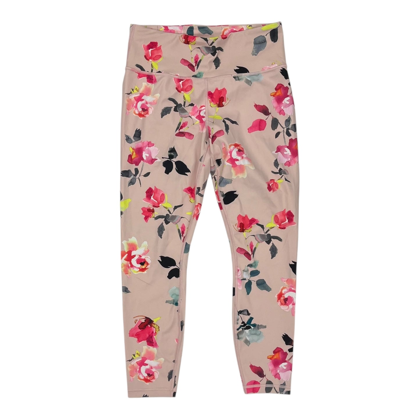 Athletic Leggings By Athleta In Pink, Size:M
