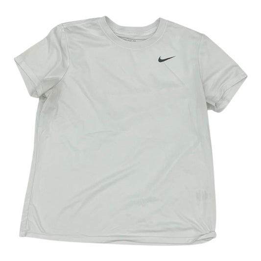 Athletic Top Ss By Nike In White, Size:Xl