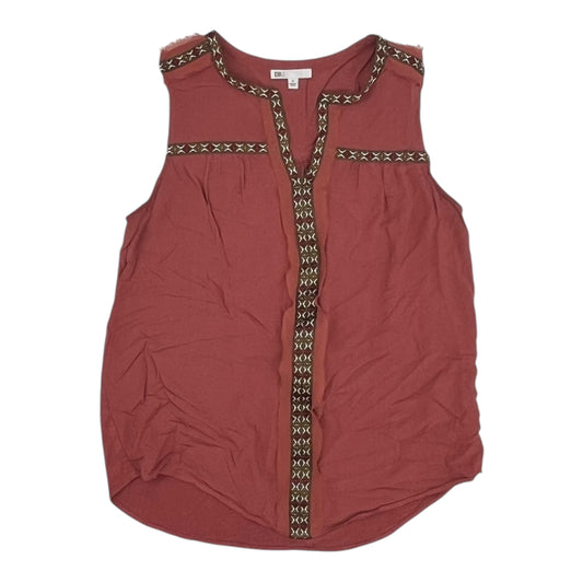 Top Sleeveless By Dr2 In Red, Size:M