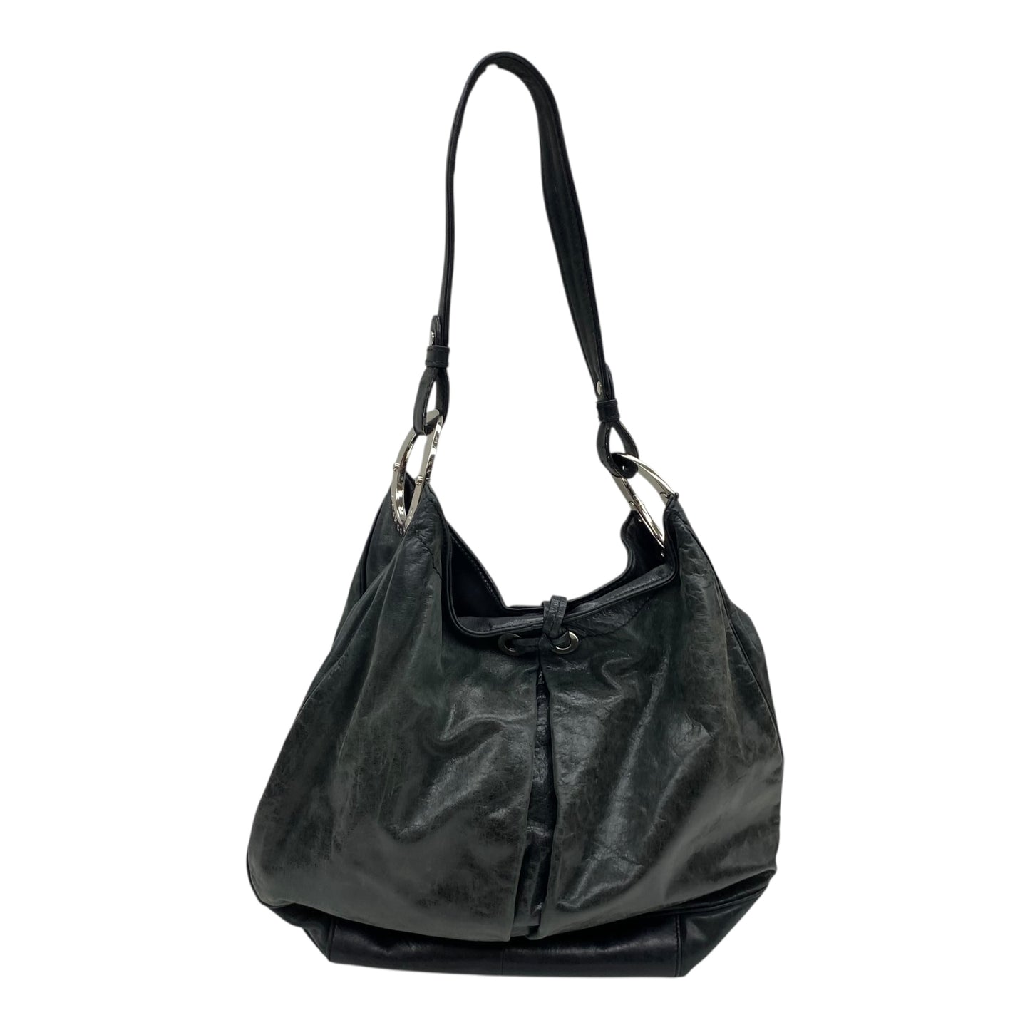 Handbag By Franco Sarto In Grey, Size:Medium