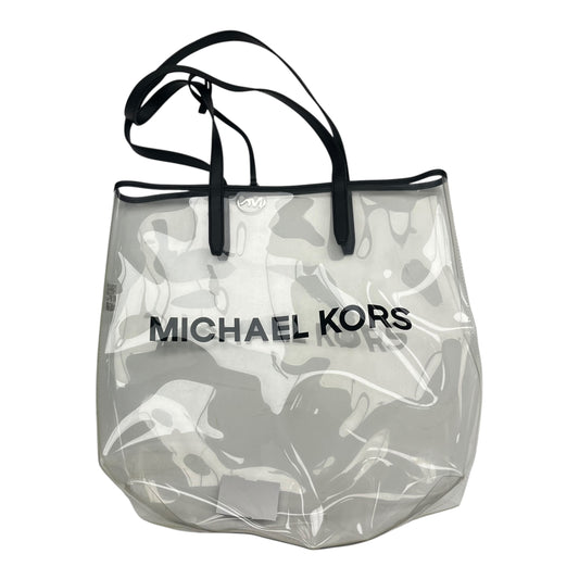 Handbag Designer By Michael Kors In Clear, Size:Medium