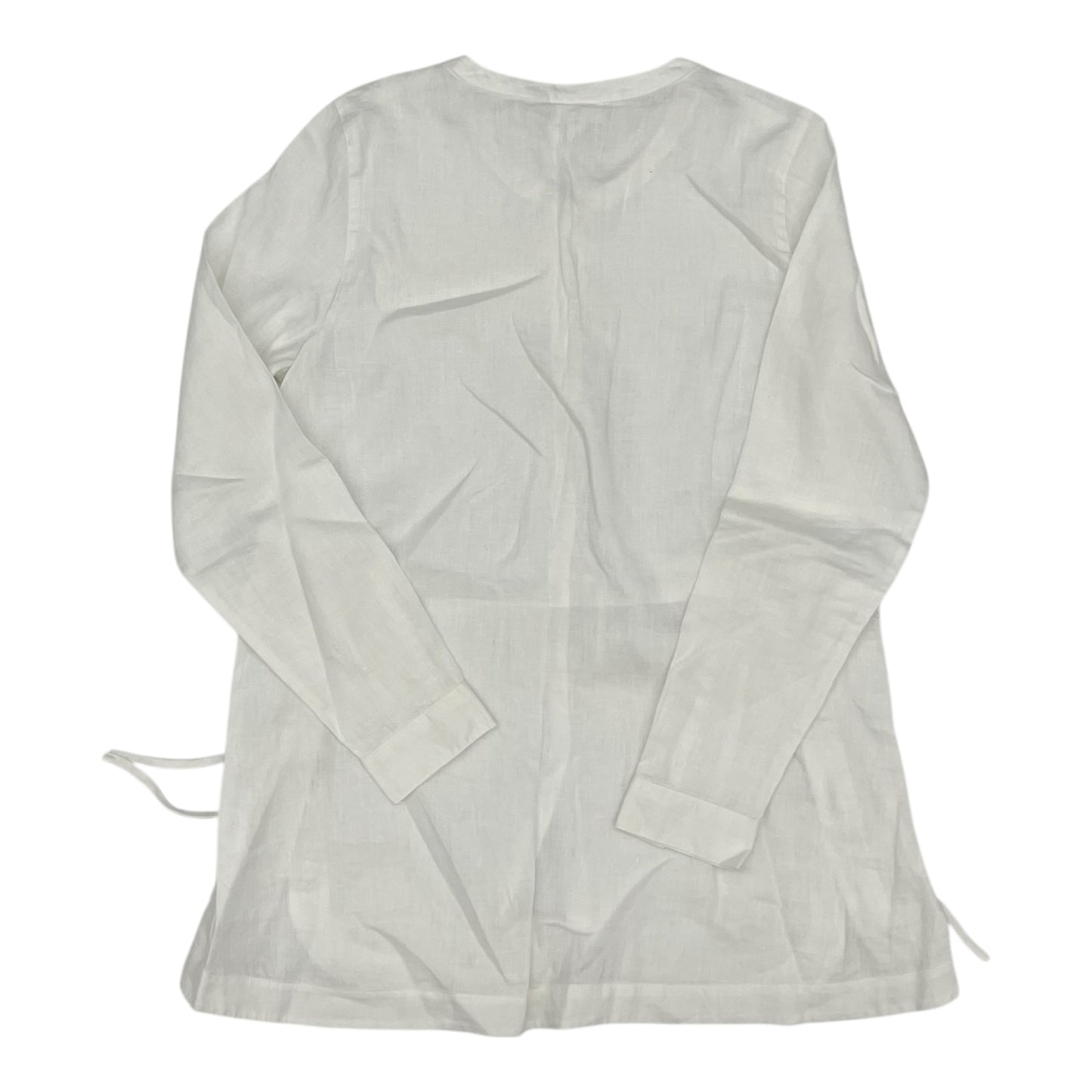 Blouse Ls By J. Jill In White, Size:S