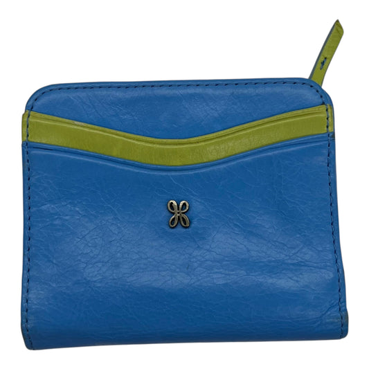 WALLET LEATHER by HOBO INTL In BLUE & GREEN, Size: SMALL