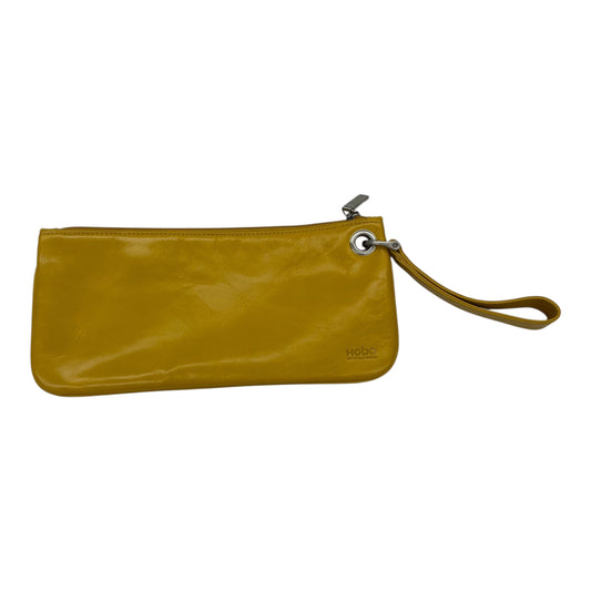 Wristlet Leather By Hobo Intl In Yellow, Size:Medium