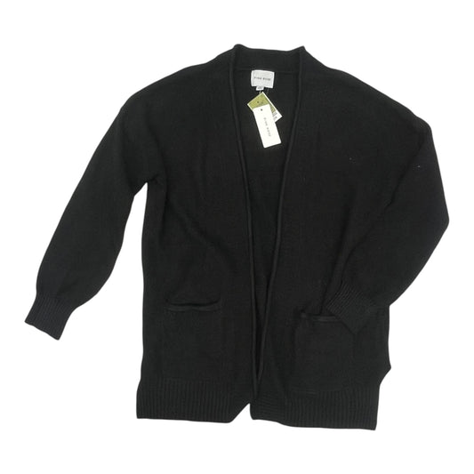 Sweater Cardigan By Pink Rose In Black, Size:Xl