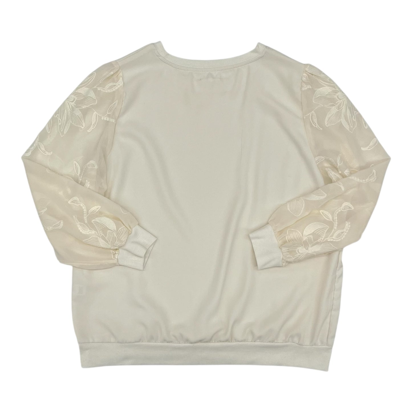 Top Ls By Maurices In Cream, Size:Xl