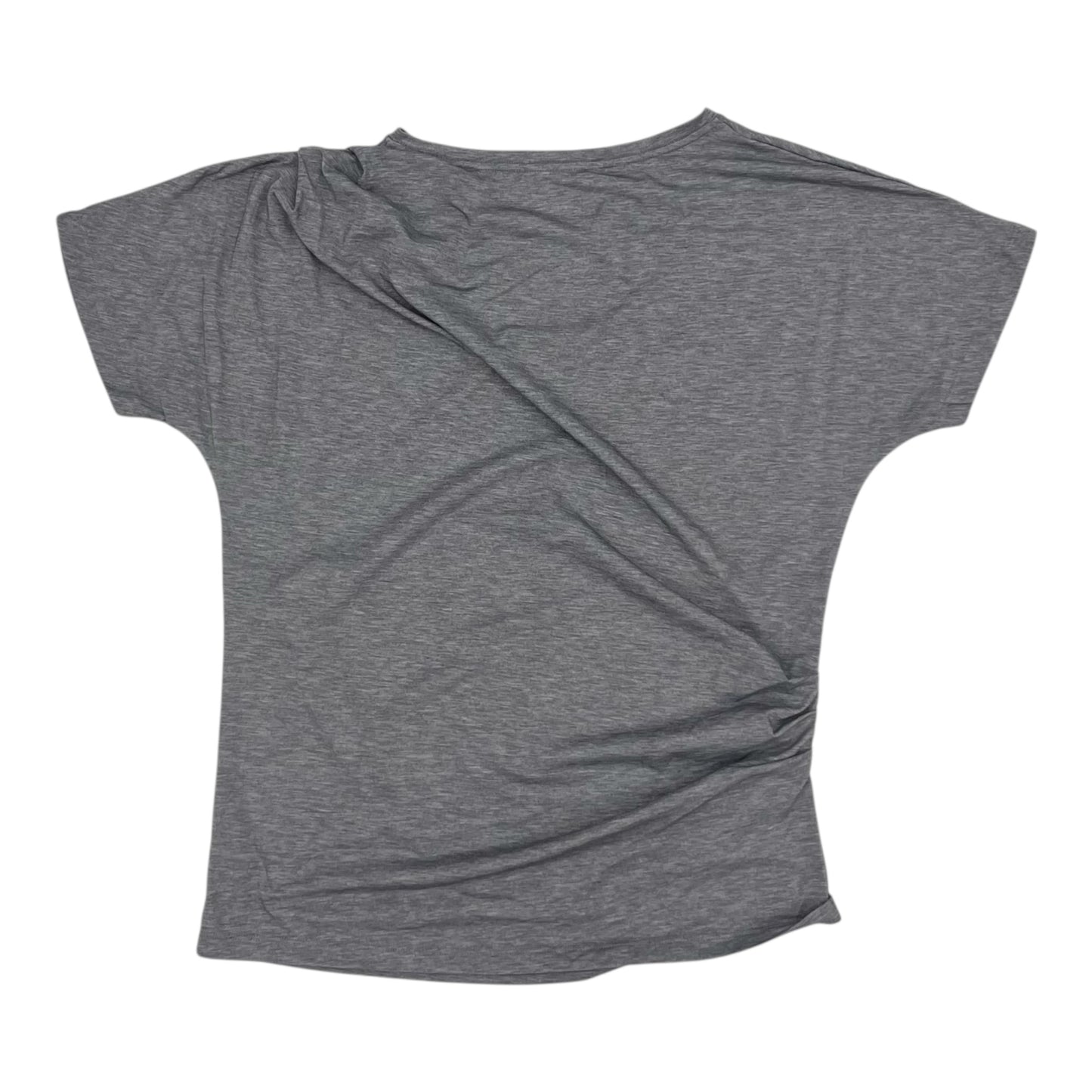 Athletic Top Ss By Athleta In Grey, Size:M
