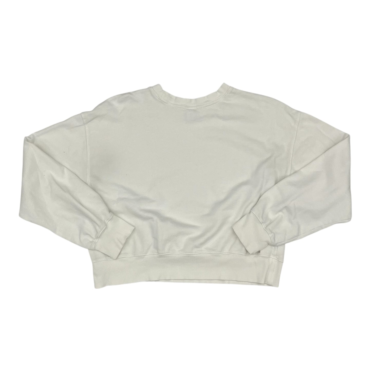 Sweatshirt Crewneck By Old Navy In Cream, Size:M