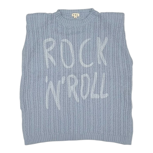 Vest Sweater By Pol In Blue, Size:S