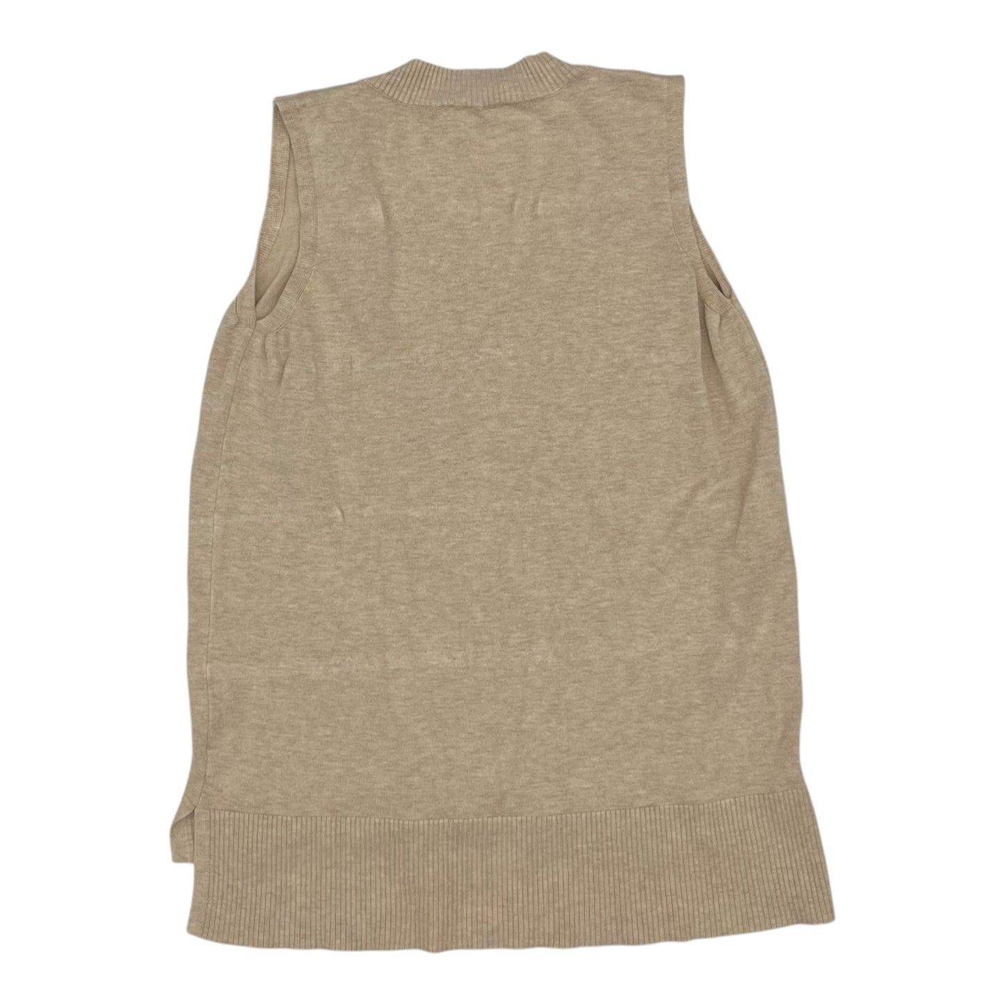 Vest Sweater By Cyrus In Tan, Size:S