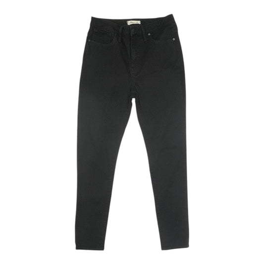 Jeans Skinny By Madewell In Black Denim, Size:14L