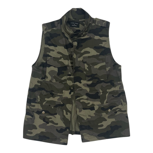 Vest Other By Love Tree In Camouflage Print, Size:1X