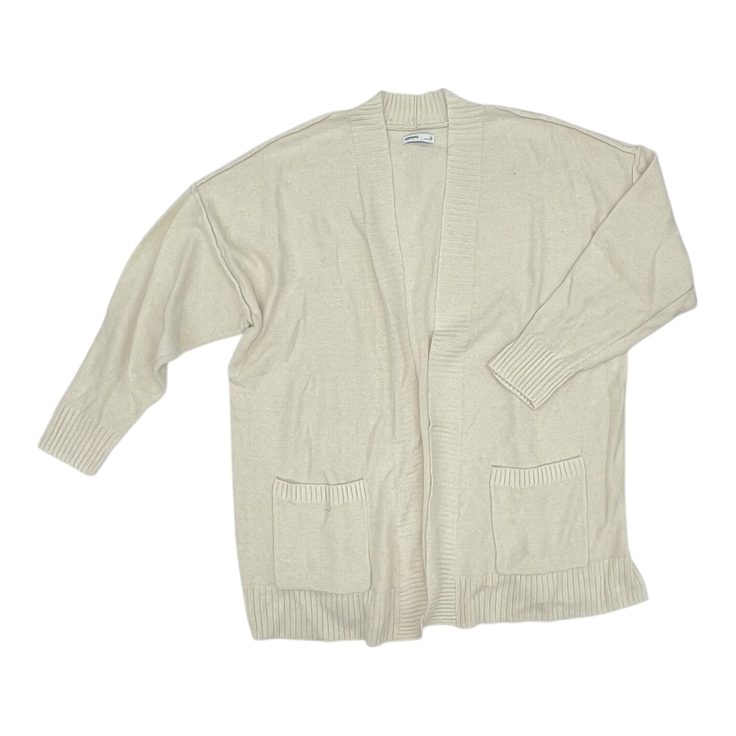 Sweater Cardigan By Sonoma In Cream, Size:3X