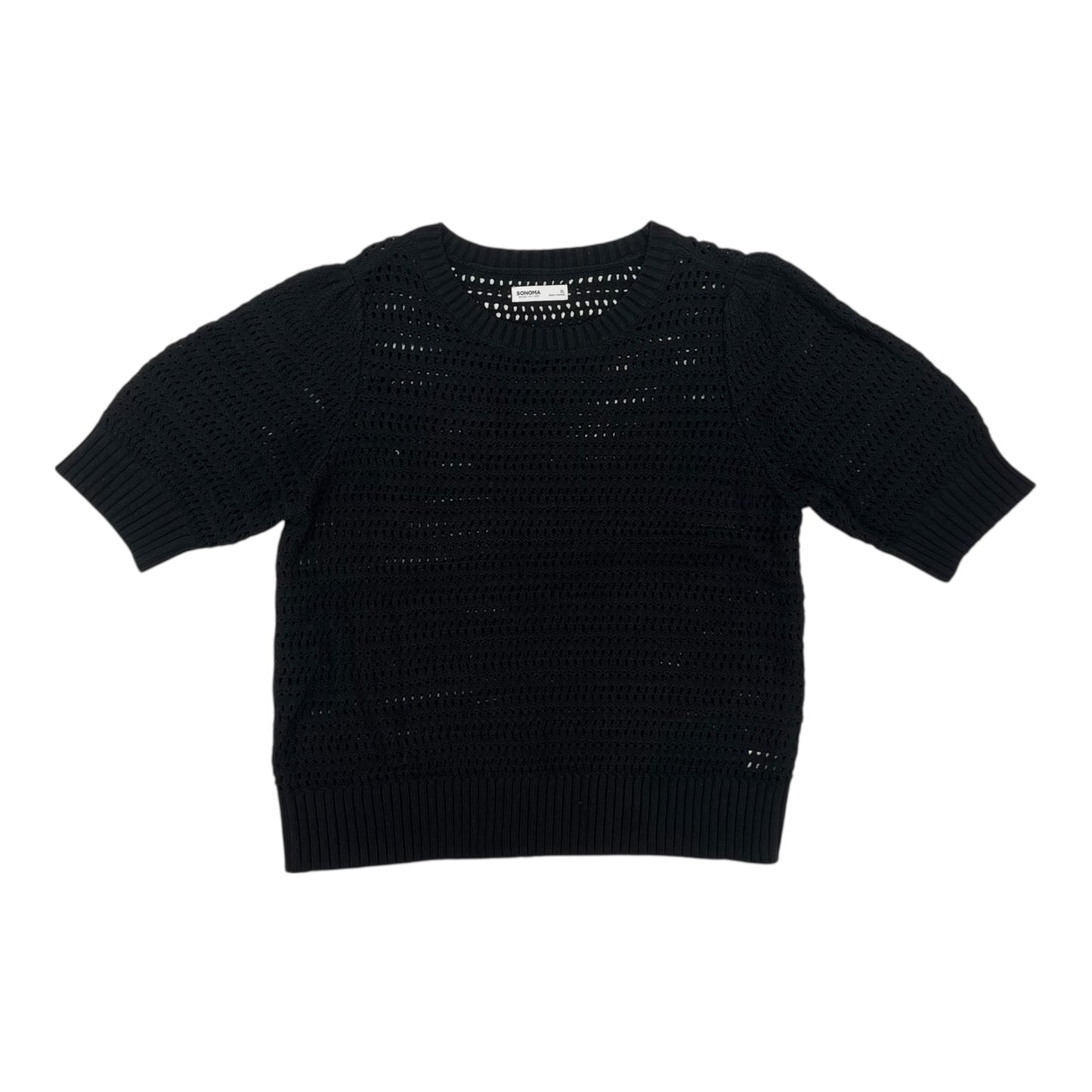 Sweater Ss By Sonoma In Black, Size:Xl
