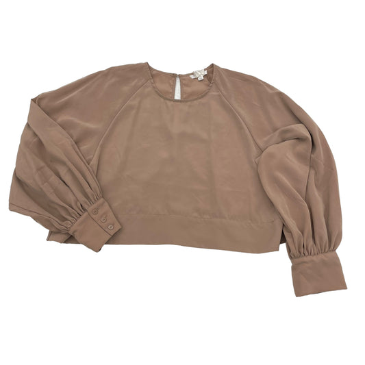 TAUPE TOP LS by PROLOGUE Size:XXL