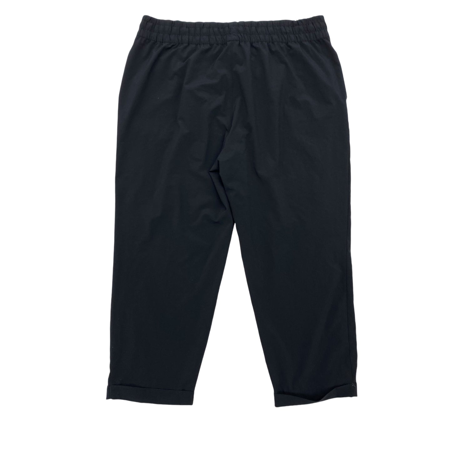 Athletic Capris By Gapfit In Black & Grey, Size:Xl