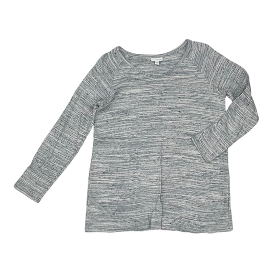 Top Ls By Pure Jill In Blue & Grey, Size:M