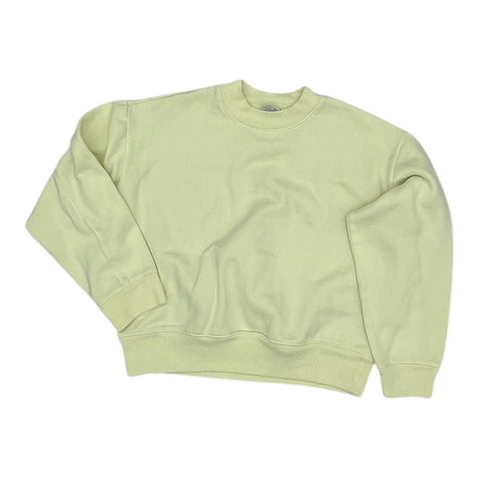 Sweatshirt Crewneck By A New Day In Yellow, Size:M